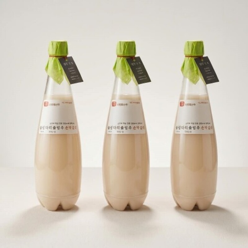 출렁다리양조장,출렁주 프리미엄 손막걸리 무감미료 6.5도 950ml, 1병